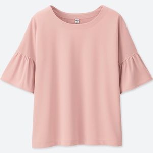 Uniqlo Peplum Sleeve Blouse